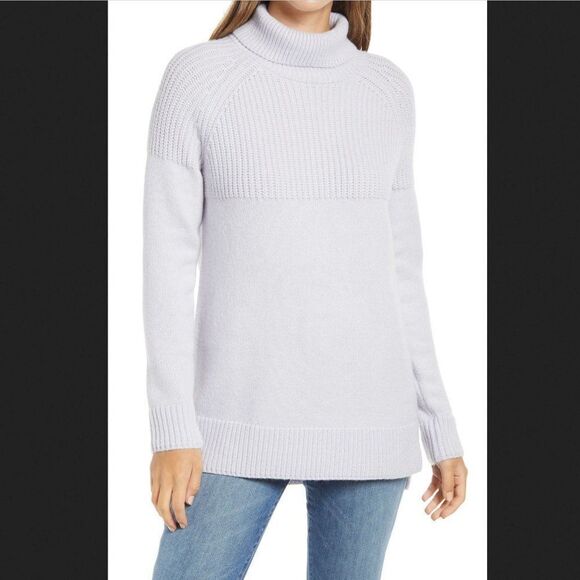 SWEATER SALE 3/$30 Caslon Purple Tunic Sweater - Picture 1 of 5